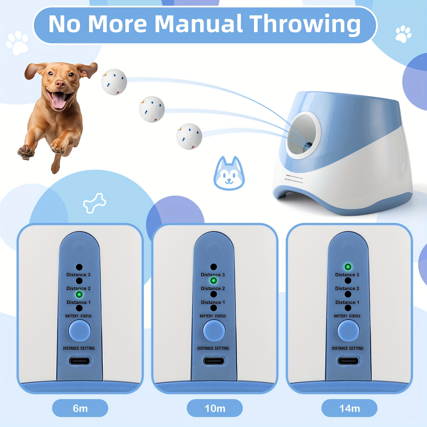 Automatyczny Launcher Piłek Tenisowych - obrazek 3