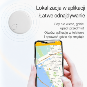 Mini lokalizator Bluetooth 5.0 do kluczy, portfela, torby i obroży zwierzaka